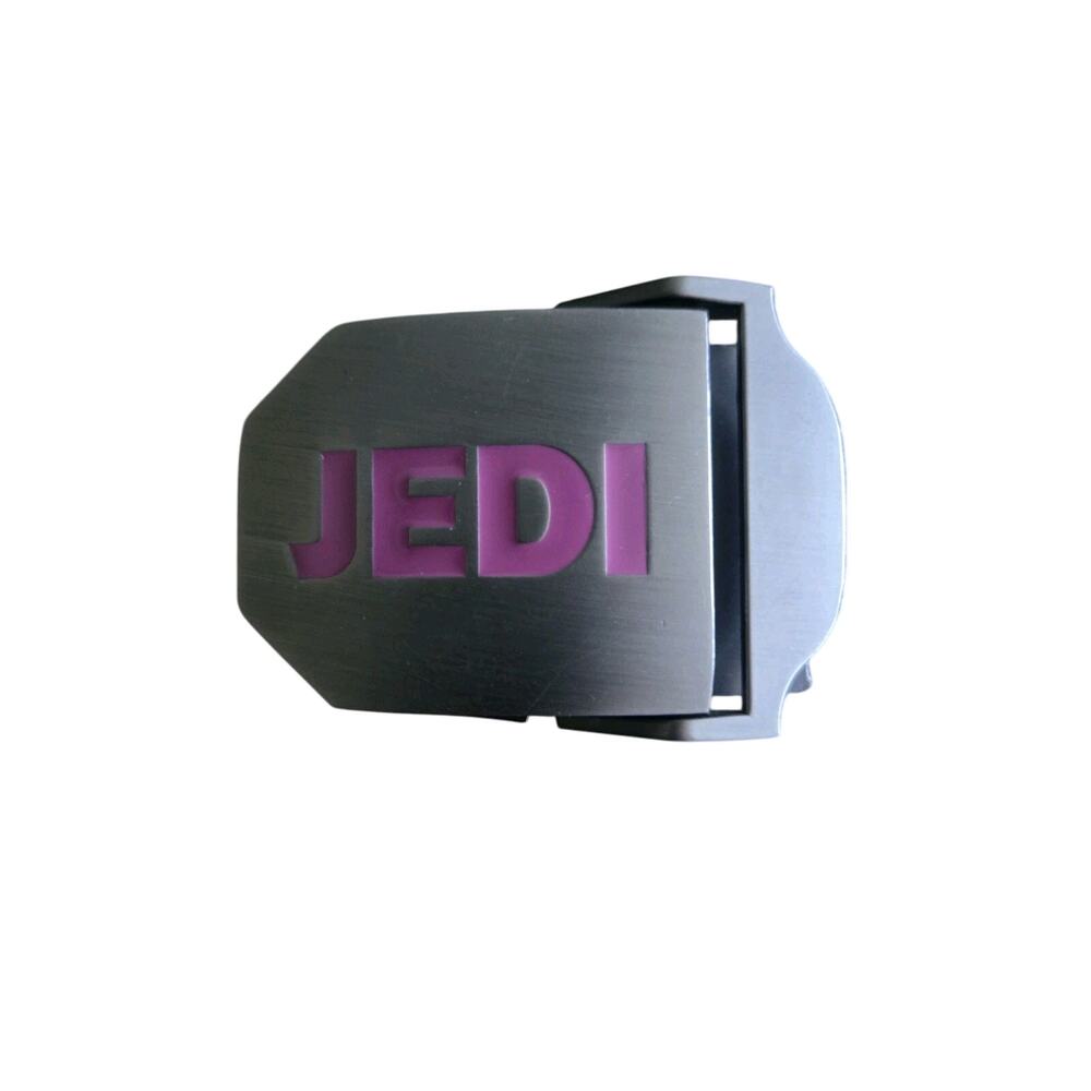 STAR WARS JEDI Alloy Metal Belt Buckle - Jedi Purple